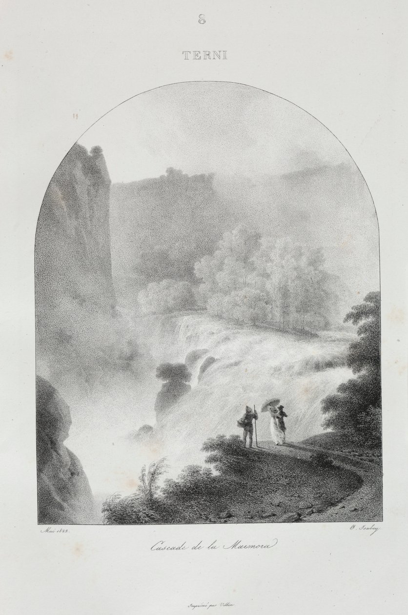 Voyage to Italy in 1822 by Jean Baptiste Isabey