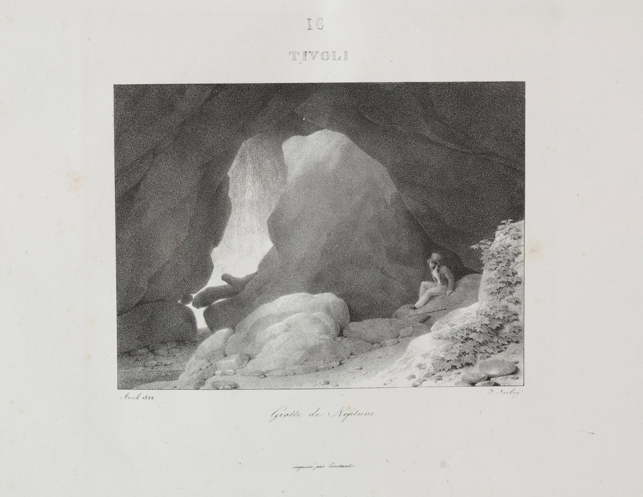 Voyage en Italie en 1822 by Jean Baptiste Isabey