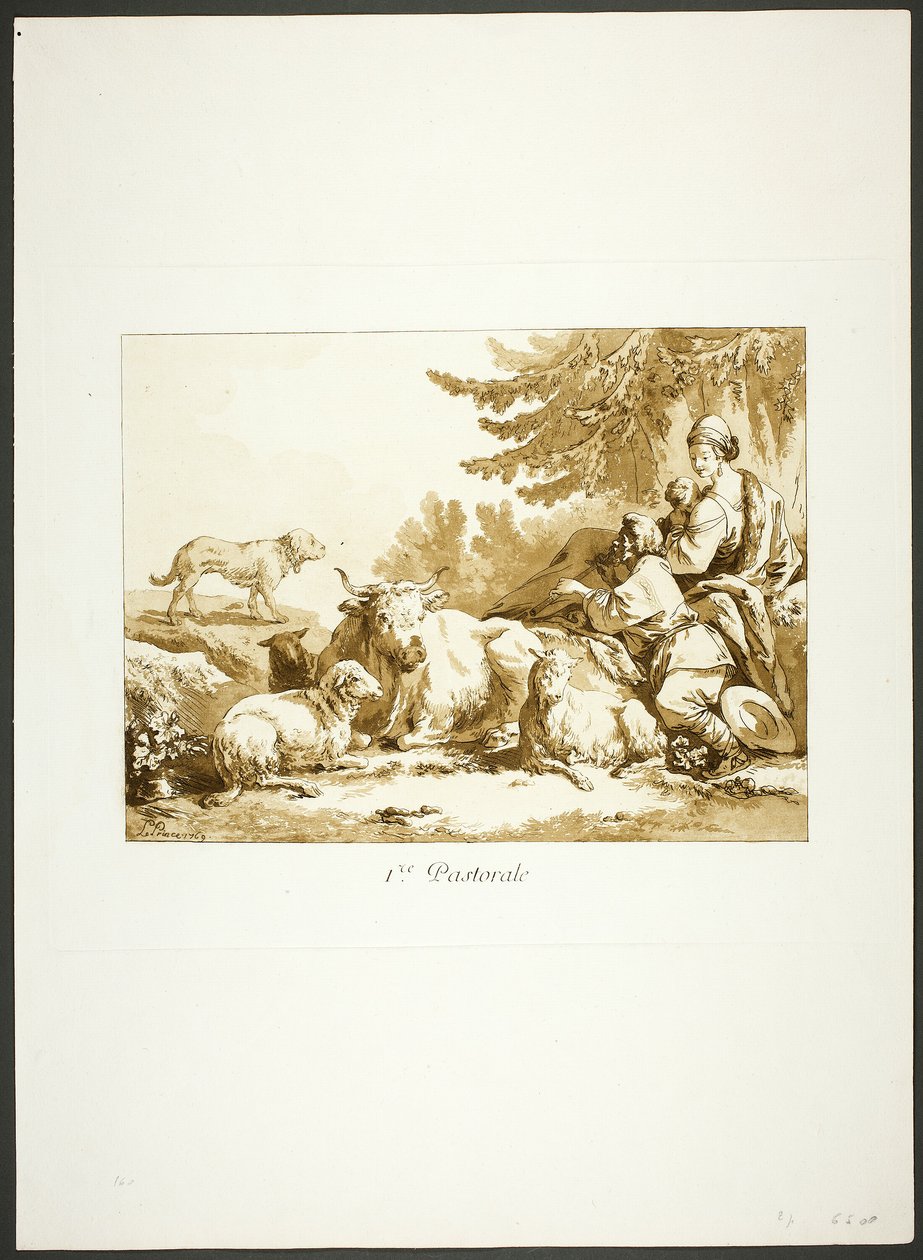 First Pastoral by Jean Baptiste Le Prince