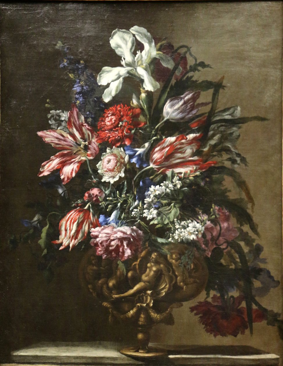 Flowers in a Vase by Jean Baptiste Monnoyer