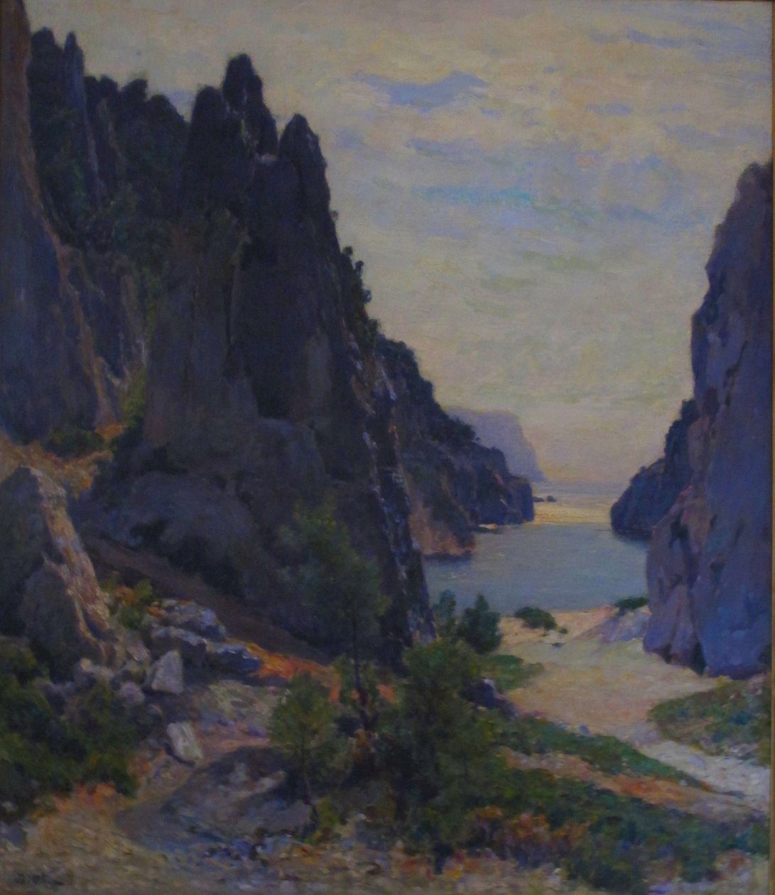 Calanque at En-Vau by Jean Baptiste Olive