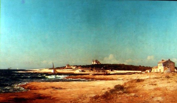 Coastal Scene by Jean Baptiste Olive