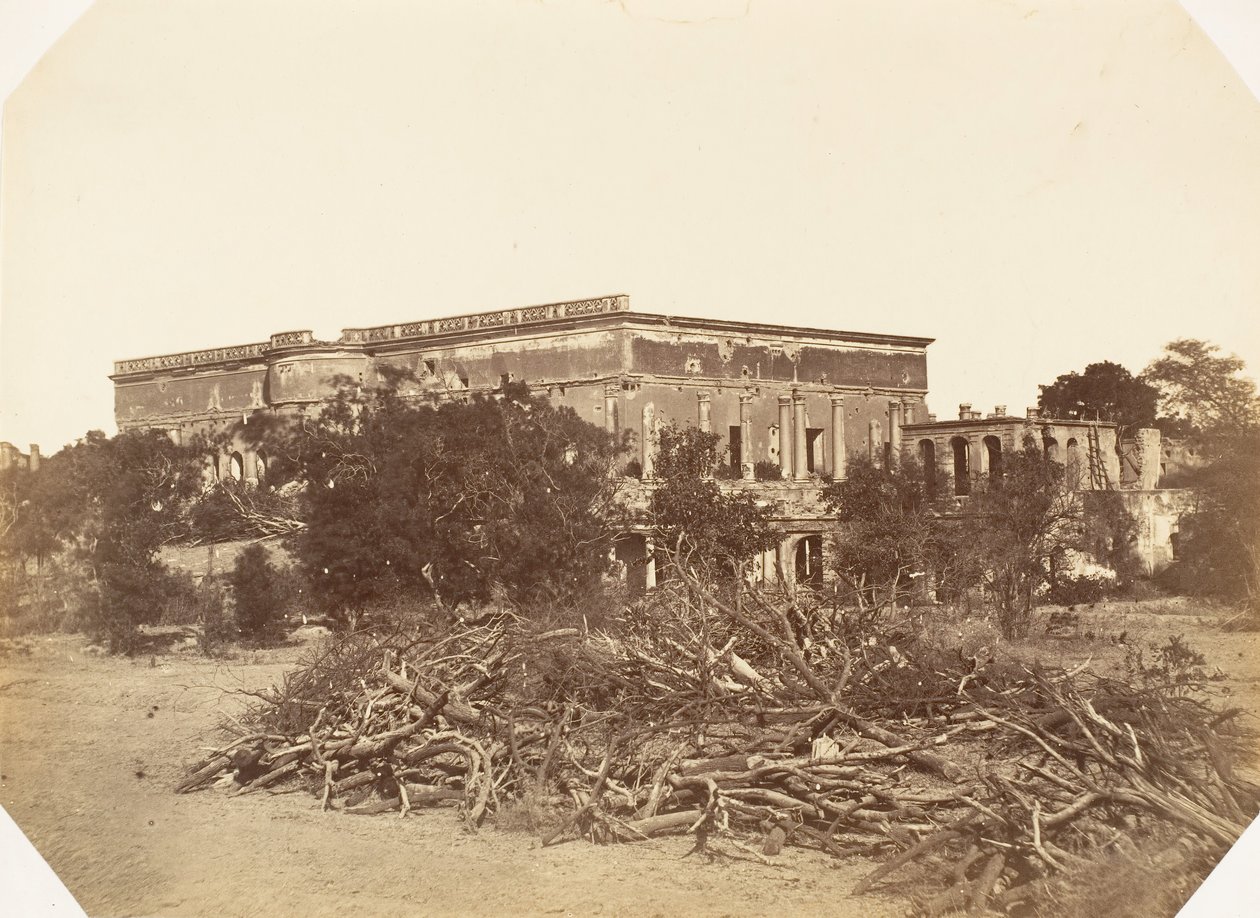 Metcalfe House, Delhi by Jean Baptiste Oscar Mallitte