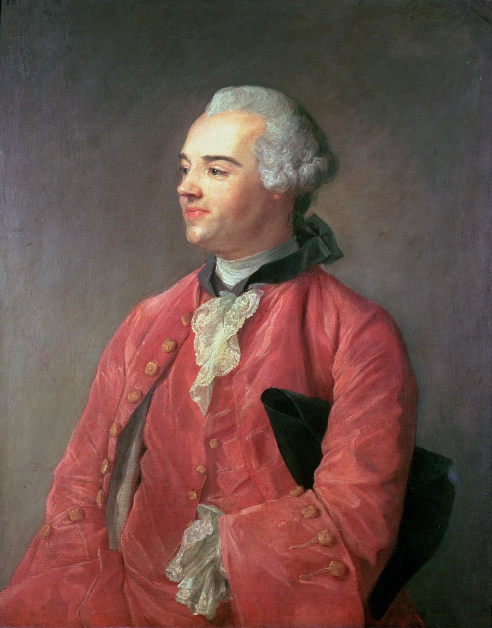 Portrait of Jacques Cazotte by Jean Baptiste Perronneau