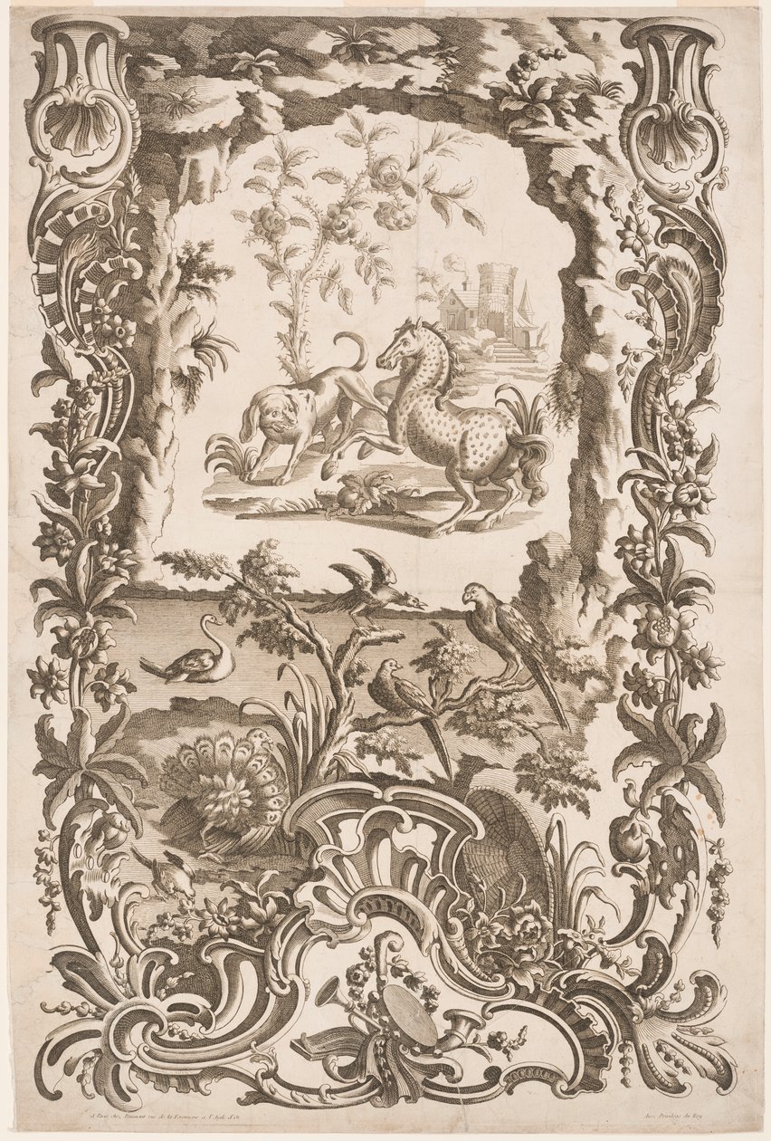 Print by Jean Baptiste Scotin I