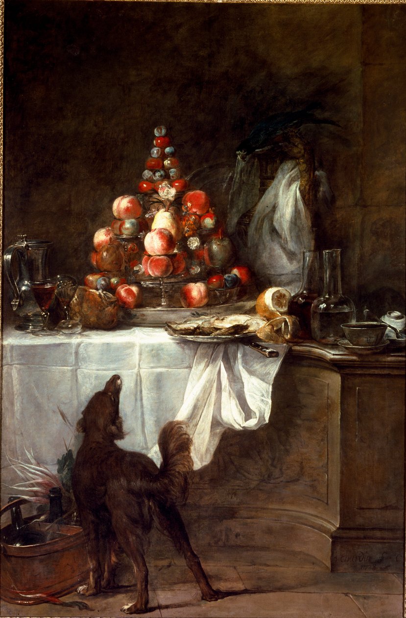 The Buffet by Jean Baptiste Simeon Chardin