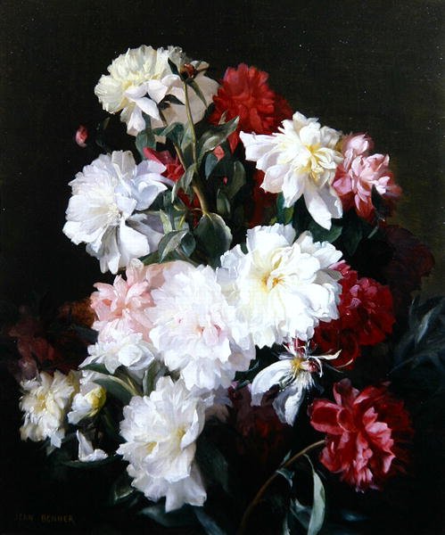 Still Life of Flowers by Jean Benner