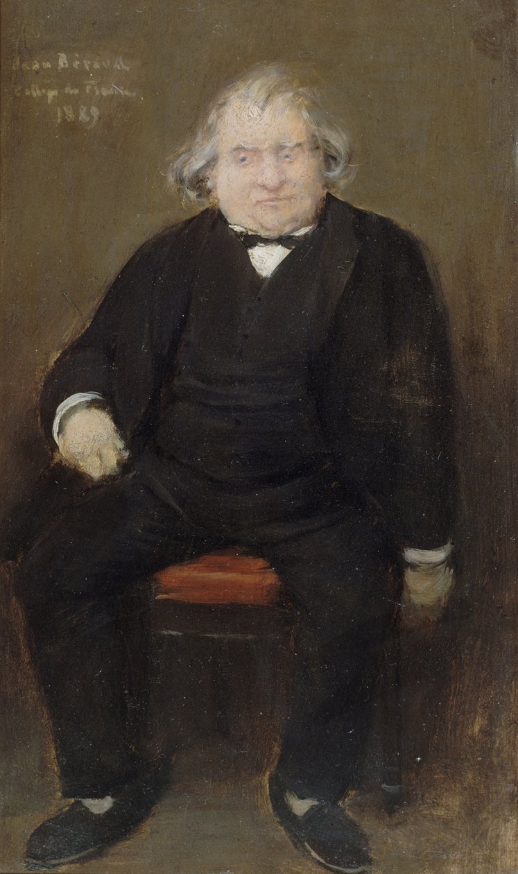 Portrait of Ernest Renan, 1889 by Jean Beraud