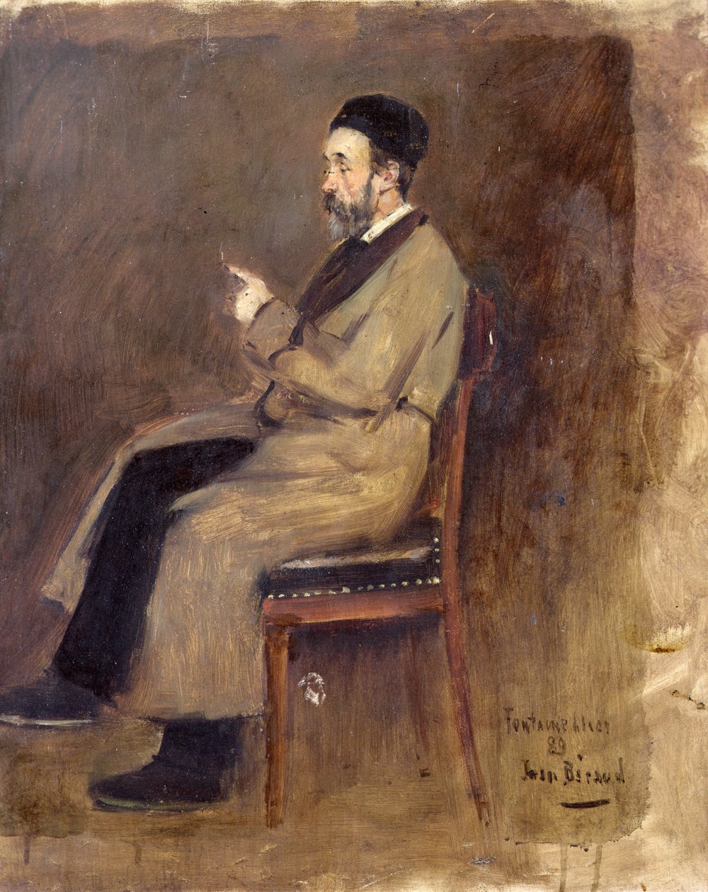 Portrait of J. J. Weiss by Jean Beraud