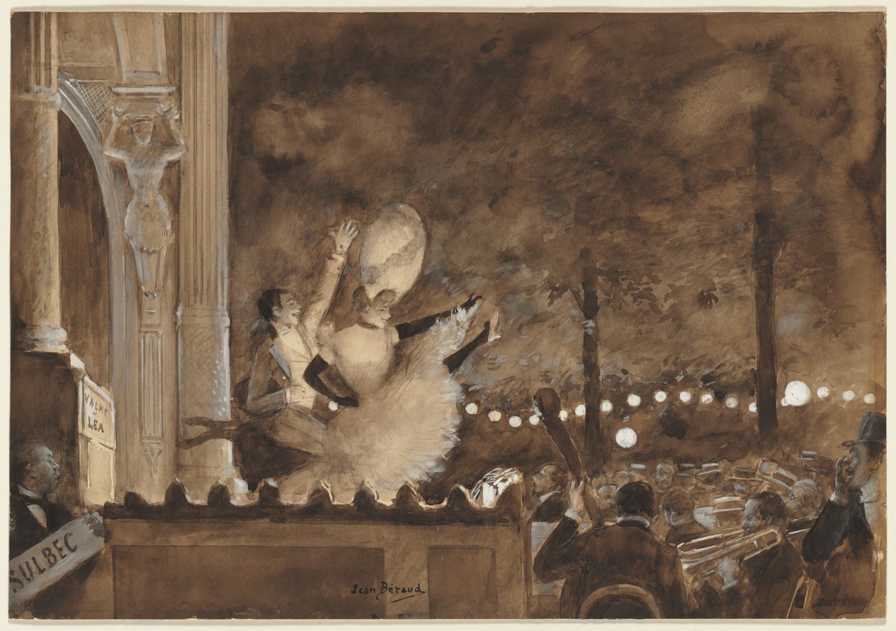 Valmy and Léa by Jean Beraud