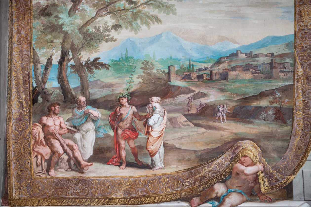 Weeping Bacchus and Ariadne by Jean Boulanger