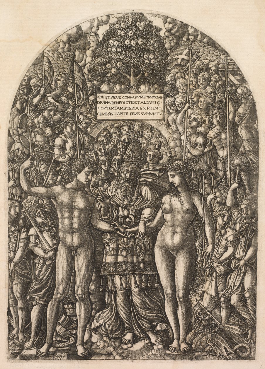 Marriage of Adam and Eve by Jean Duvet