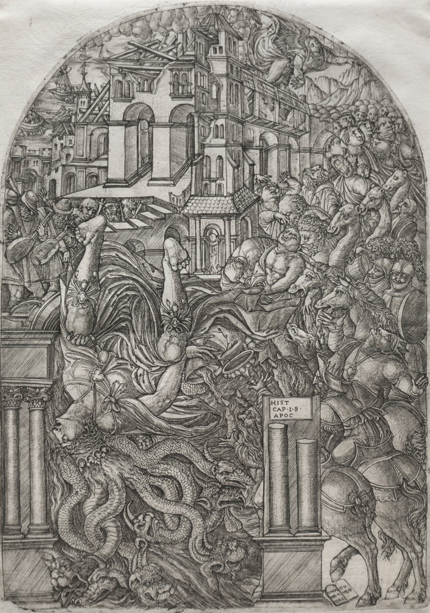 The Apocalypse: The Fall of Babylon by Jean Duvet