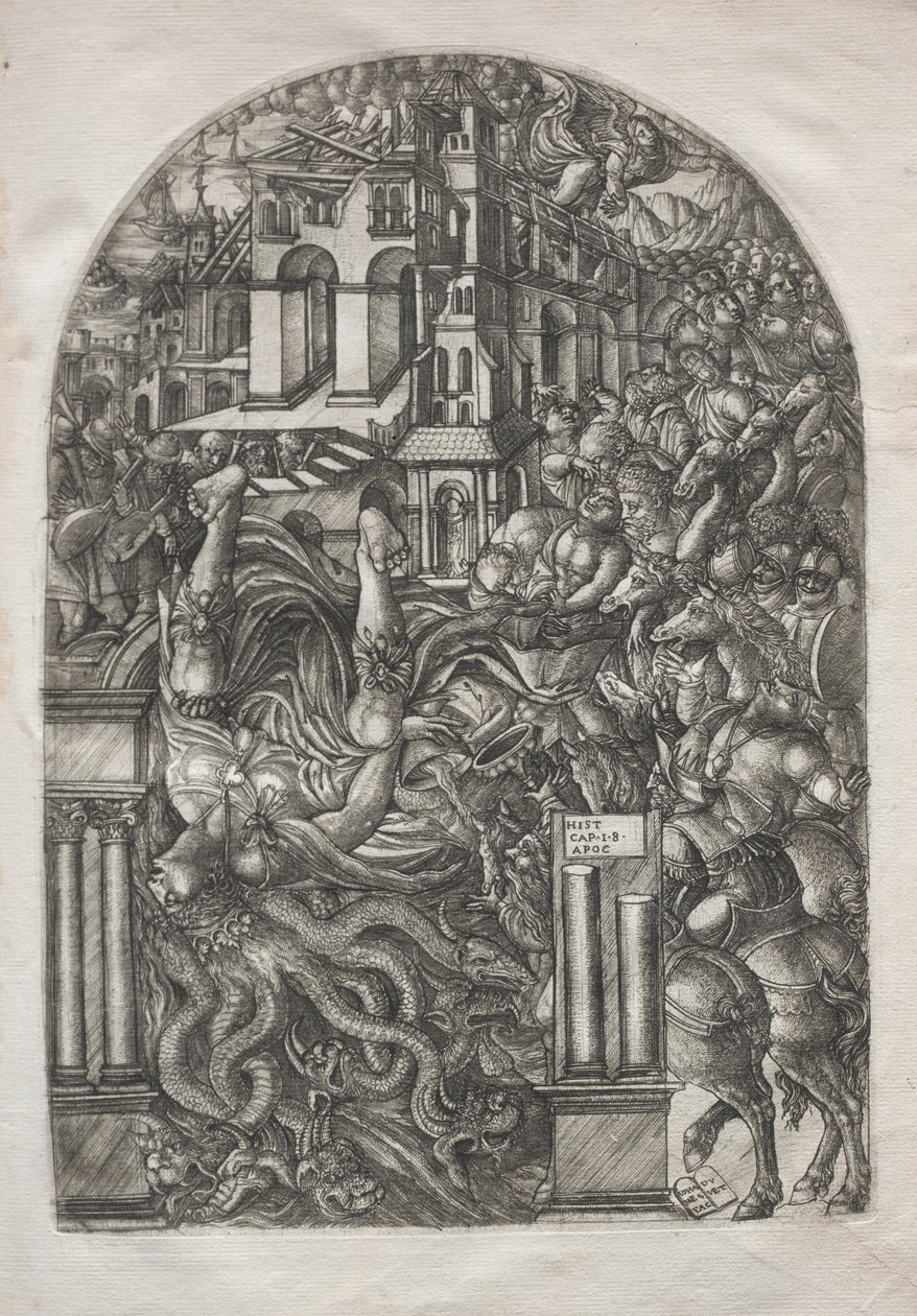 The Apocalypse: The Fall of Babylon by Jean Duvet