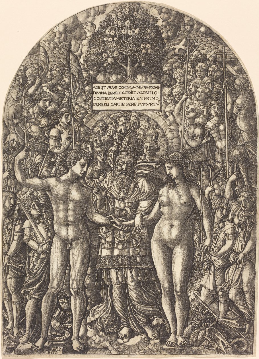 The Marriage of Adam and Eve by Jean Duvet