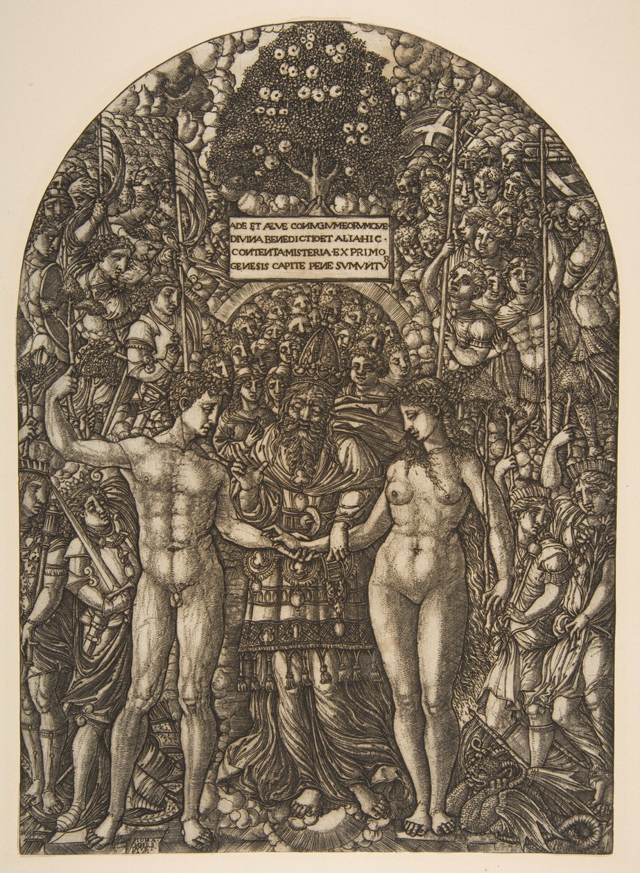 The Marriage of Adam and Eve by Jean Duvet