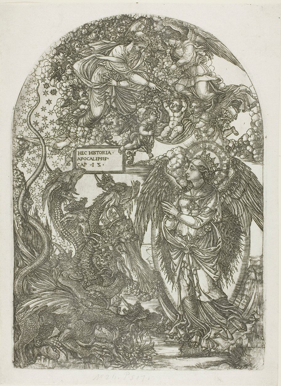 The Woman Clothed with the Sun by Jean Duvet