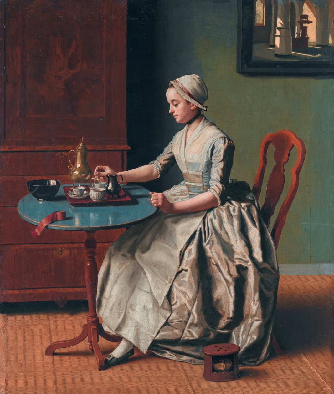 A Dutch Girl at Breakfast by Jean Étienne Liotard