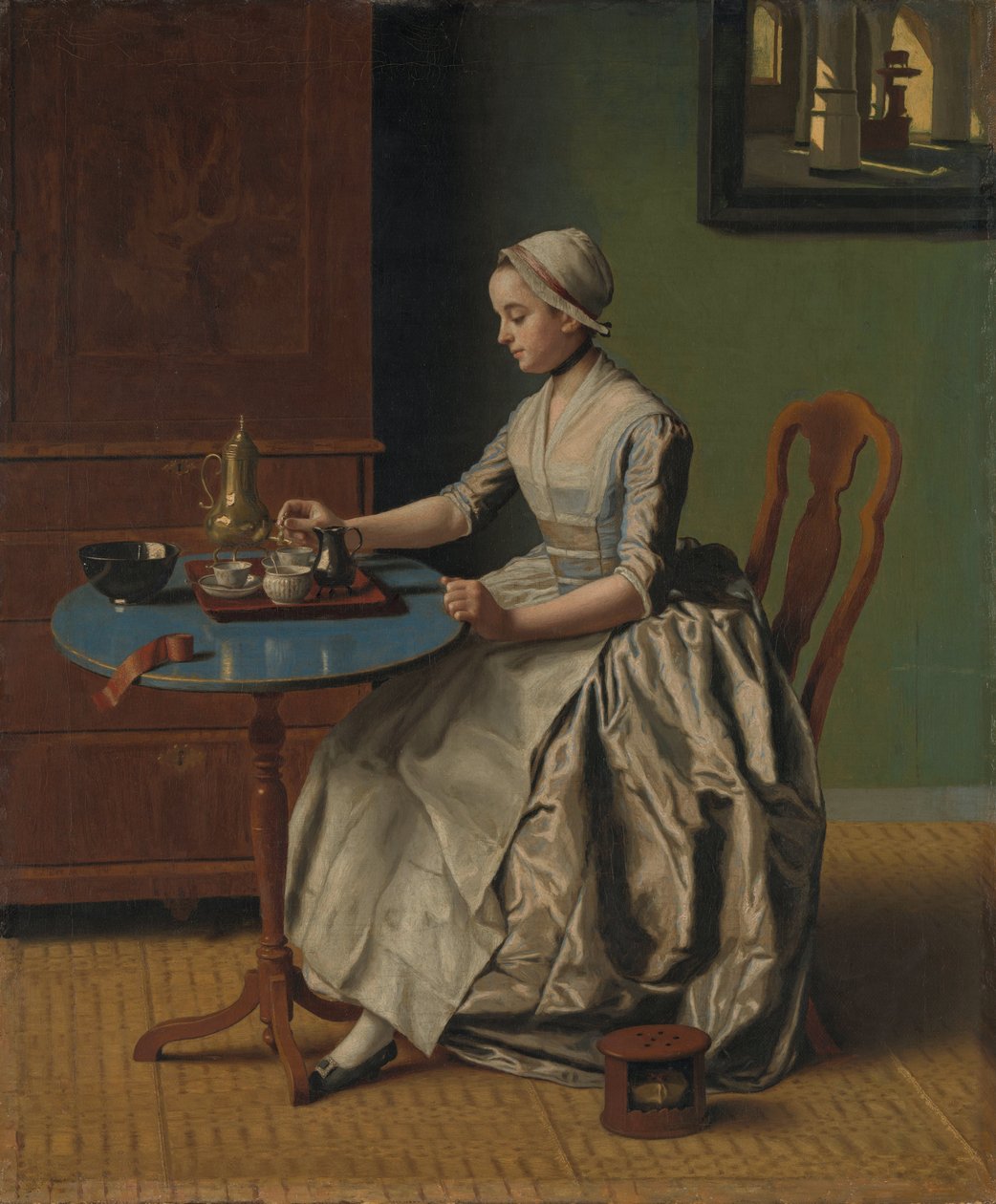 Dutch Girl at Breakfast by Jean Étienne Liotard