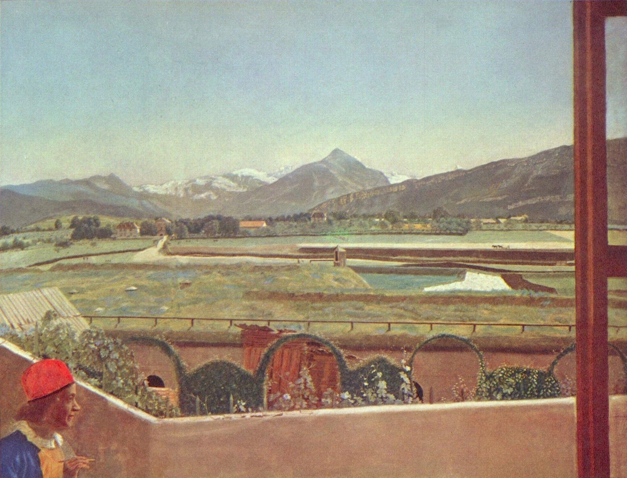 Landscape near Geneva by Jean Étienne Liotard