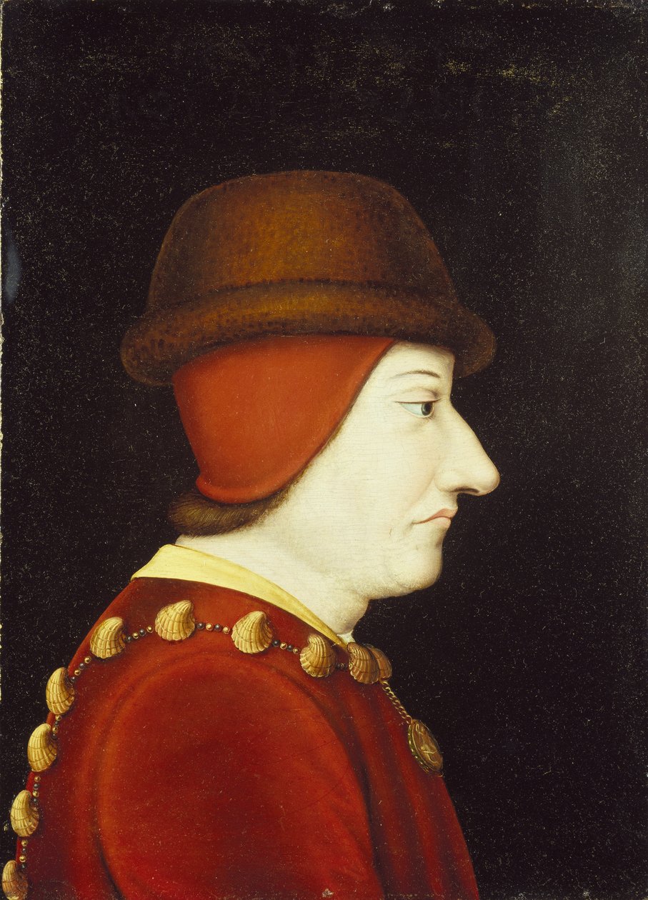 Portrait of Louis XI by Jean Fouquet