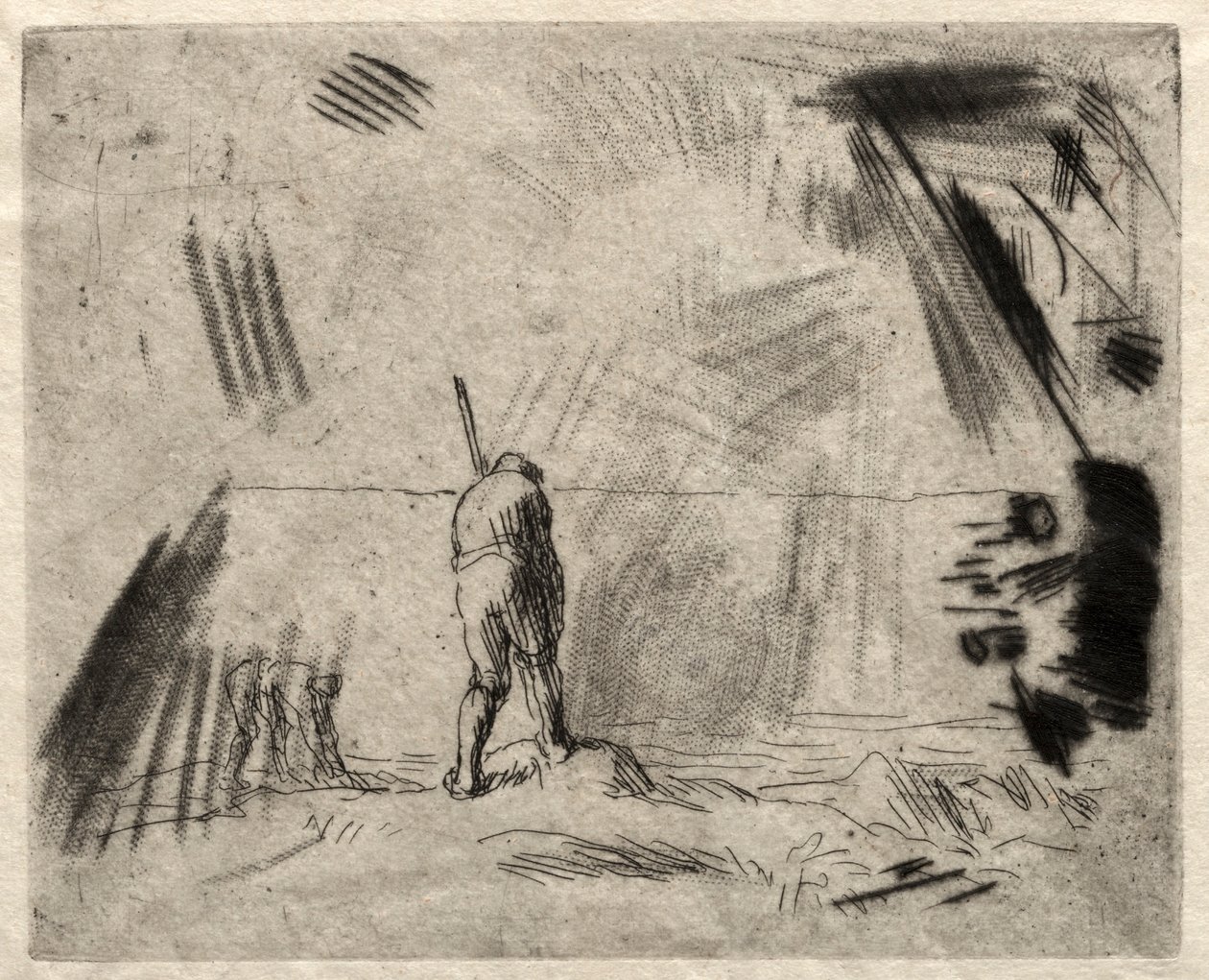 Kelp Gatherers by Jean Francois Millet