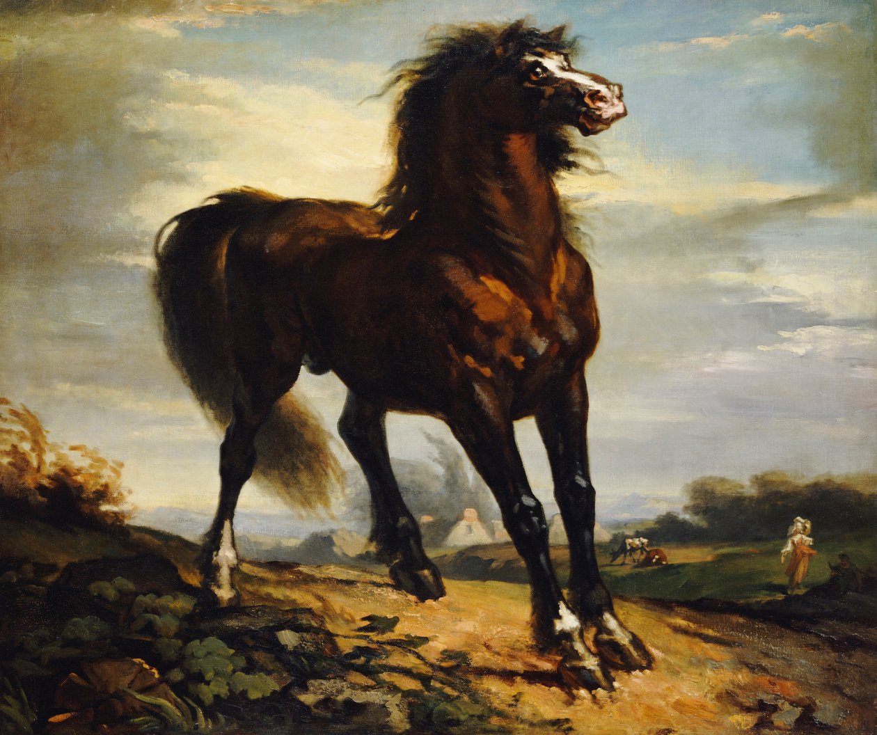 The Horse by Jean Francois Millet
