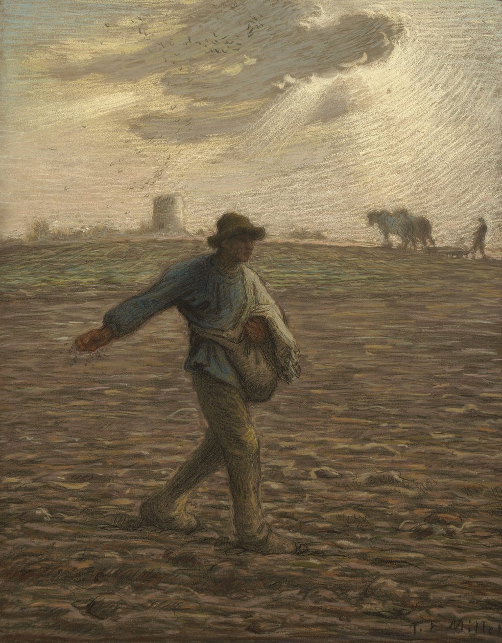 The Sower by Jean Francois Millet