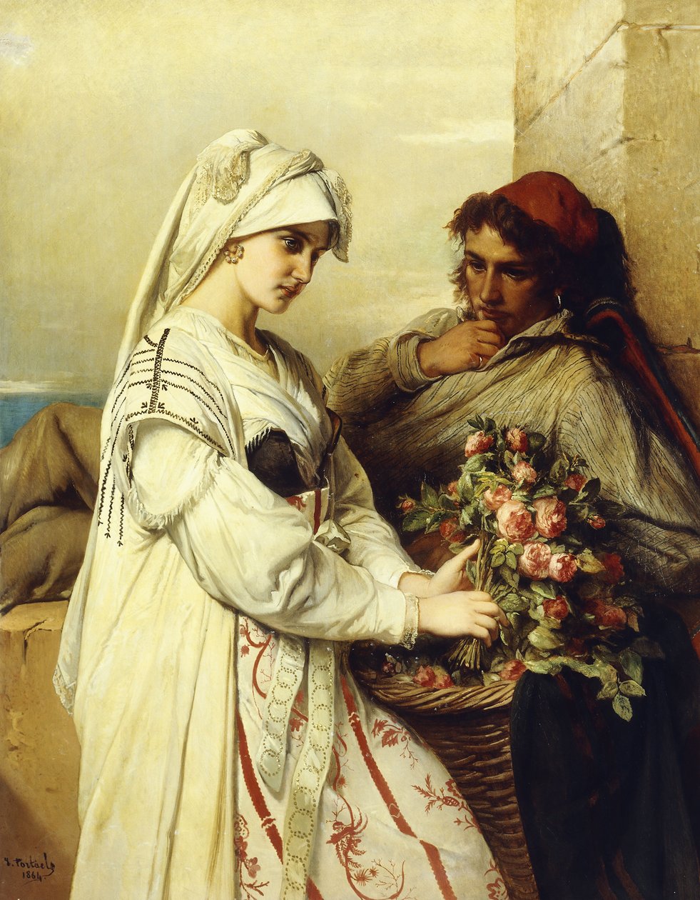 Idyll by Jean Francois Portaels