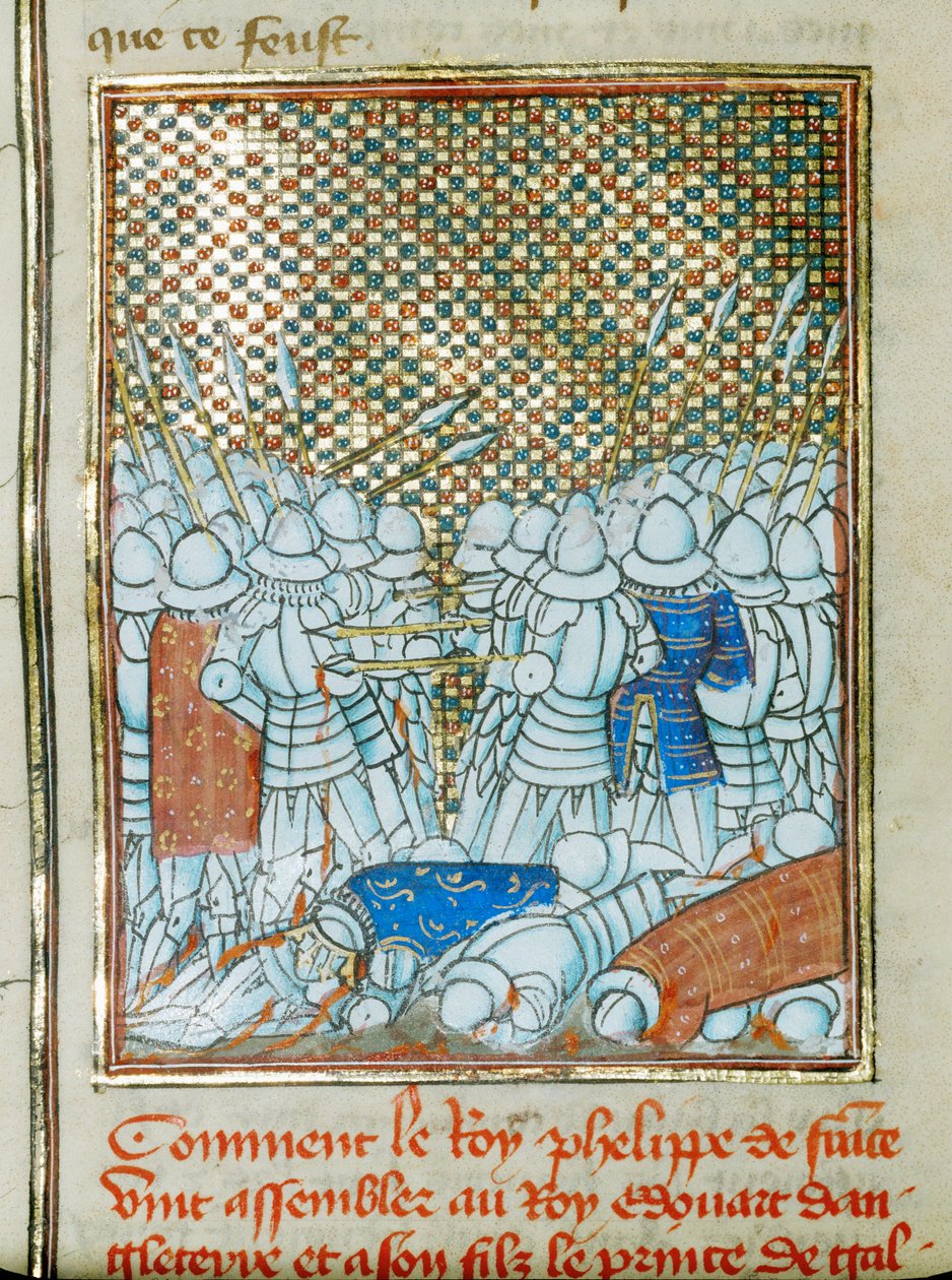 The Battle of Crecy by Jean Froissart