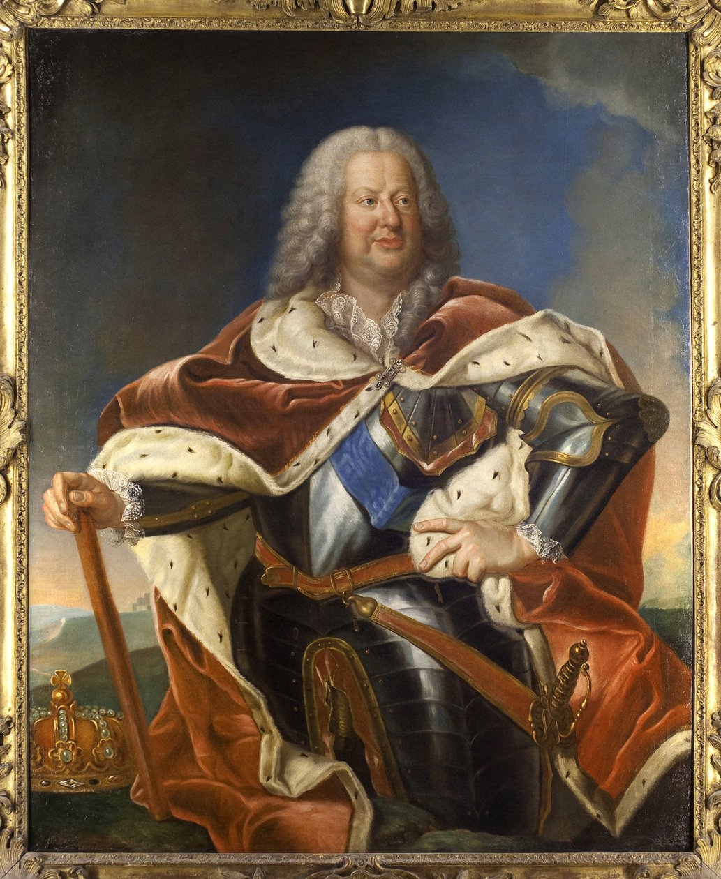 Portrait of Stanislas Leszczynski by Jean Girardet