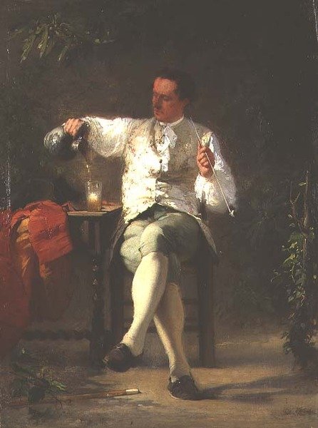 A Quiet Drink by Jean Hegesippe Vetter