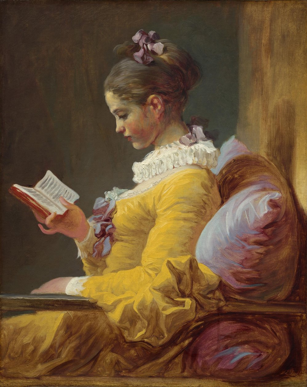 Reading Woman by Jean Honore Fragonard