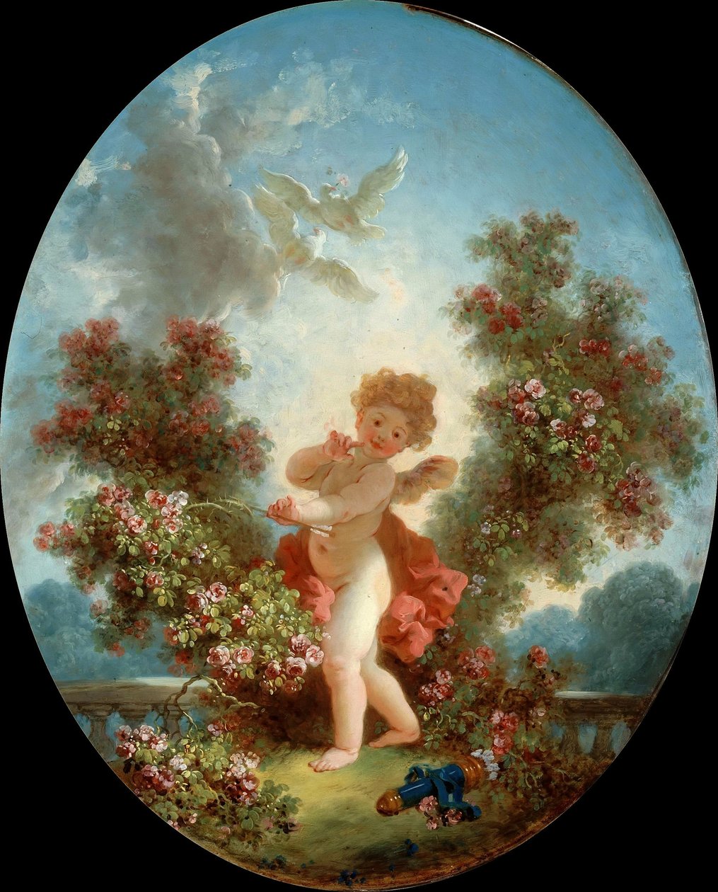 Love on Sentinel by Jean Honore Fragonard