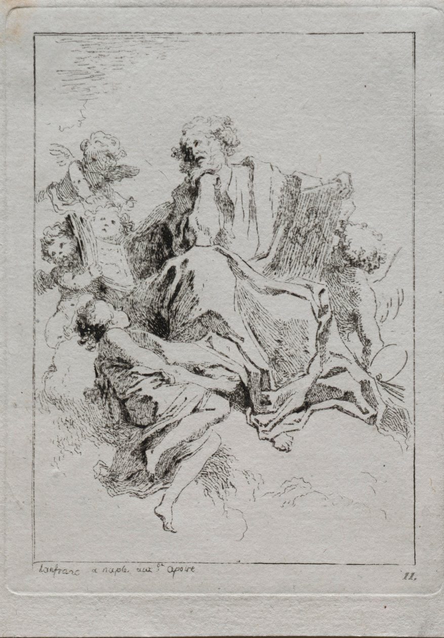 St. Luke by Jean Honore Fragonard