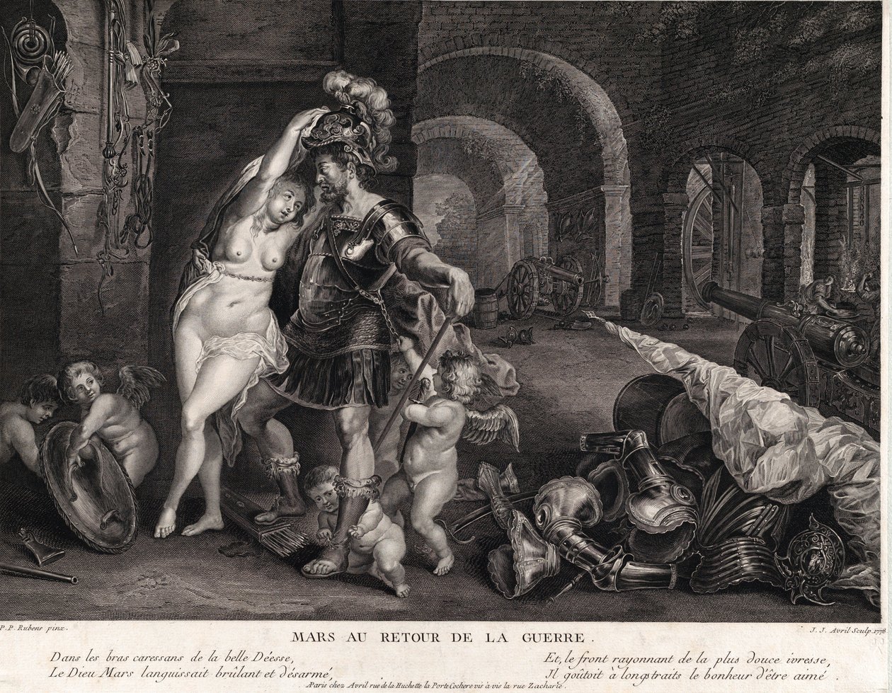 Mars Returning from War by Jean Jacques Avril