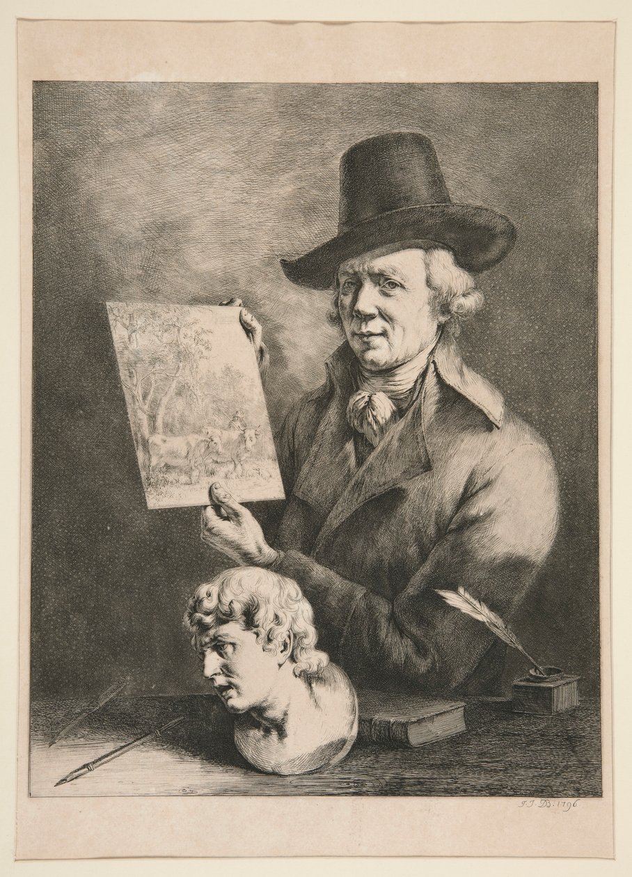Self-Portrait by Jean Jacques de Boissieu