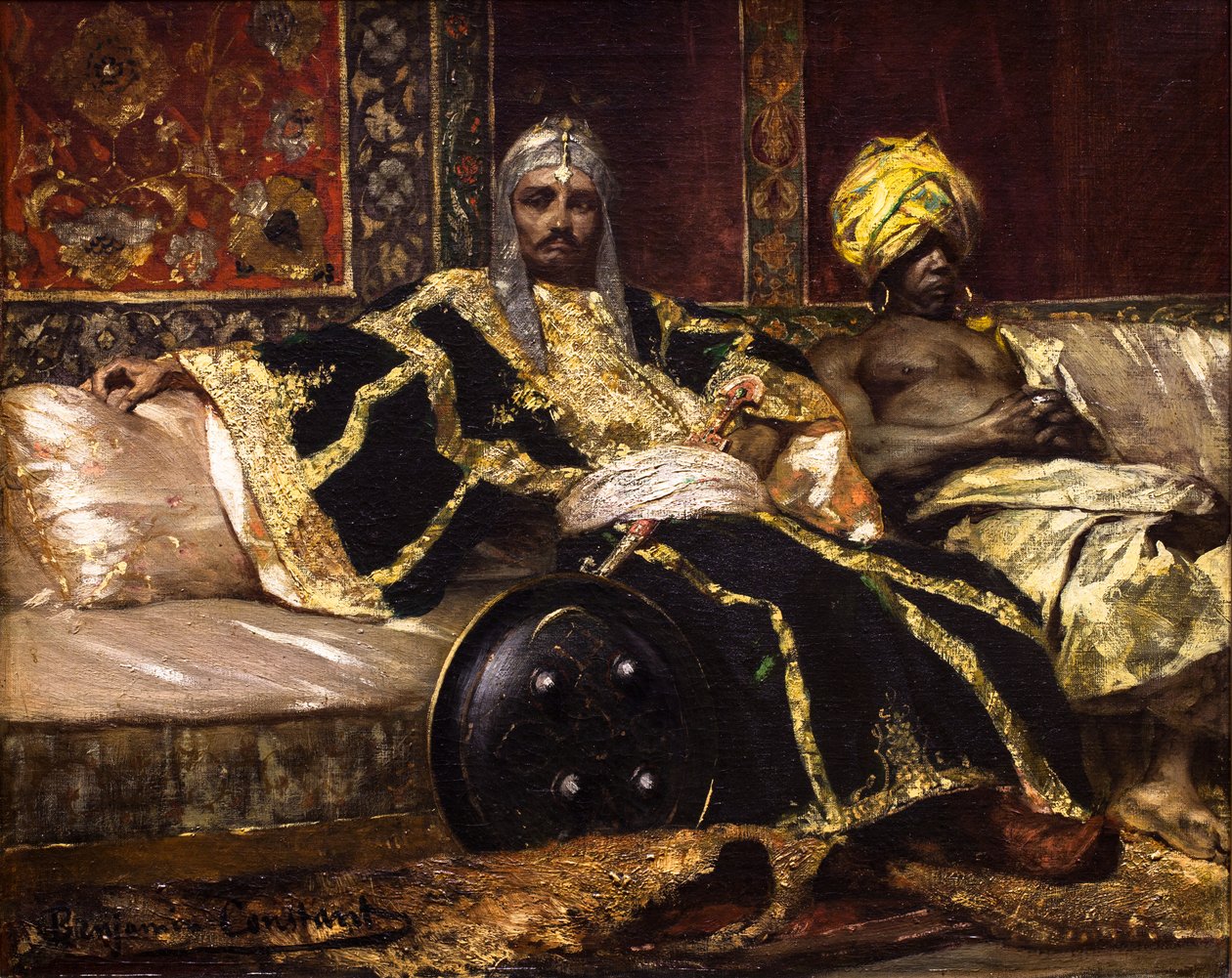 Janissary and Eunuch by Jean Joseph Benjamin Constant
