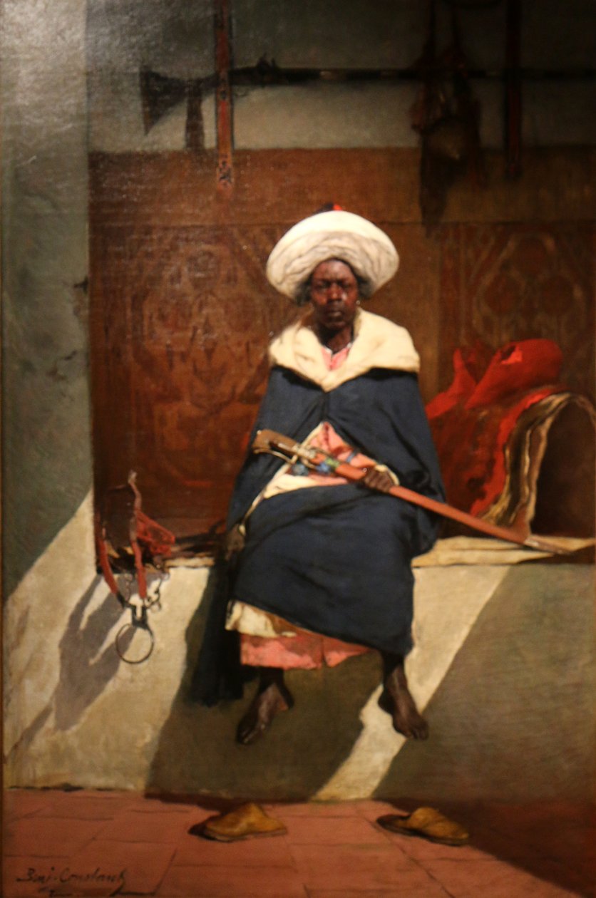The Moroccan Caïd Tahamy by Jean Joseph Benjamin Constant