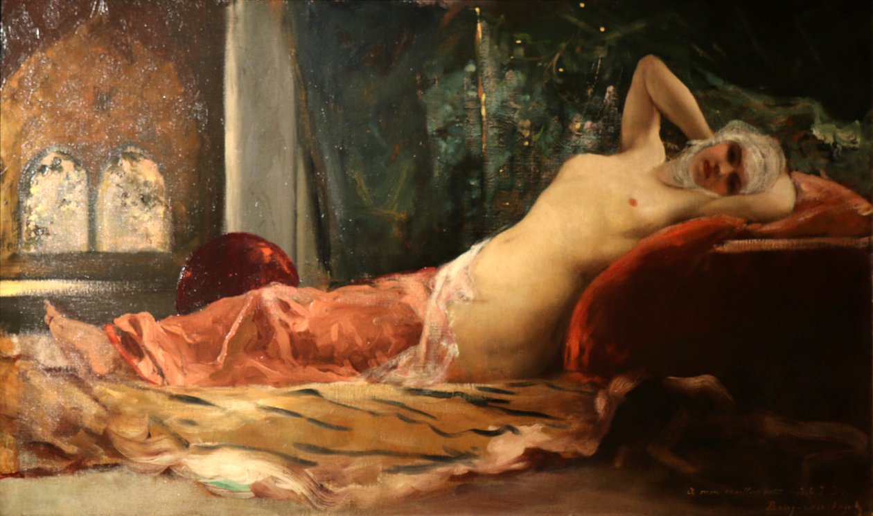 Odalisque by Jean Joseph Benjamin Constant