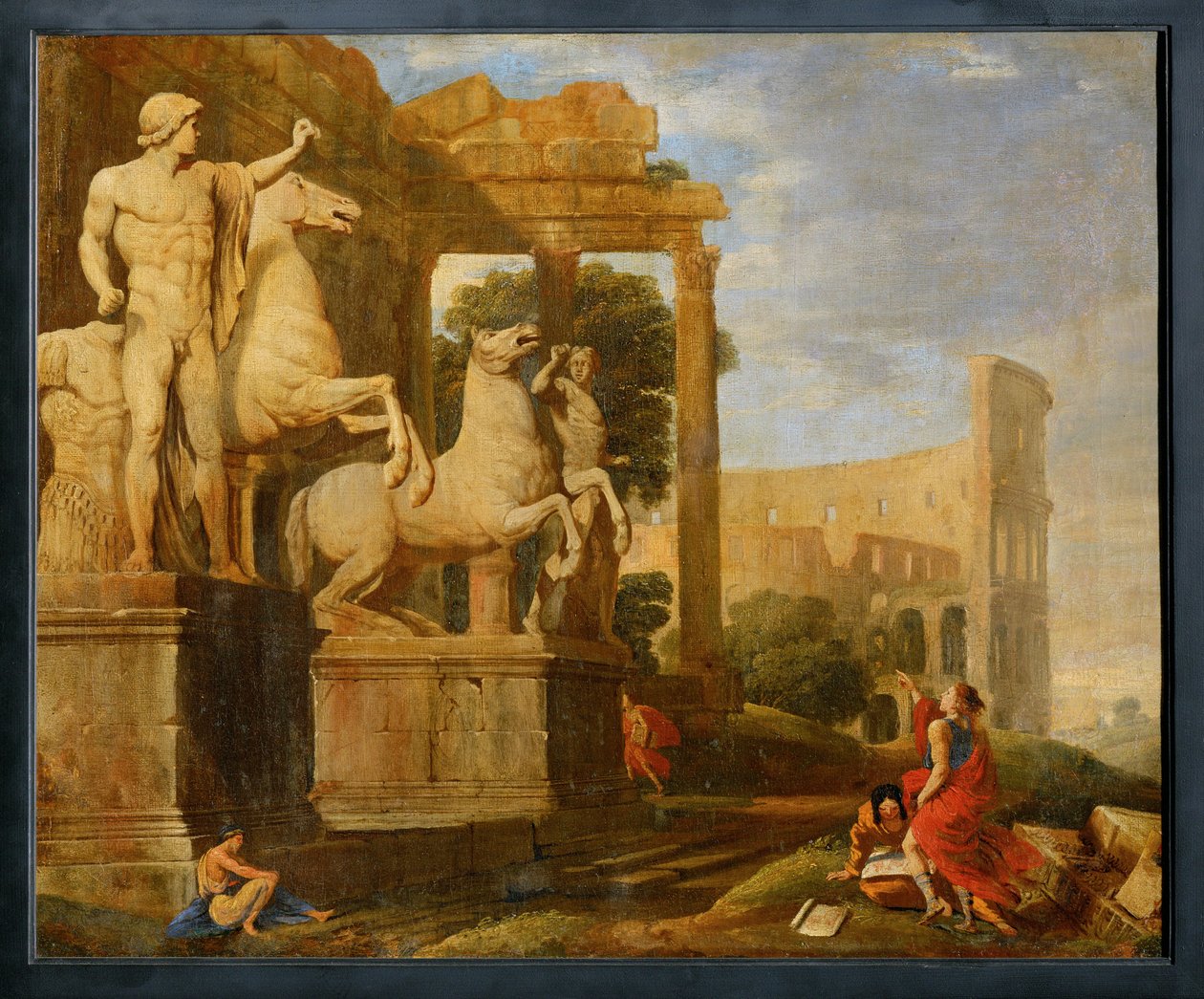 Landscape with the Dioscuri by Jean Lemaire