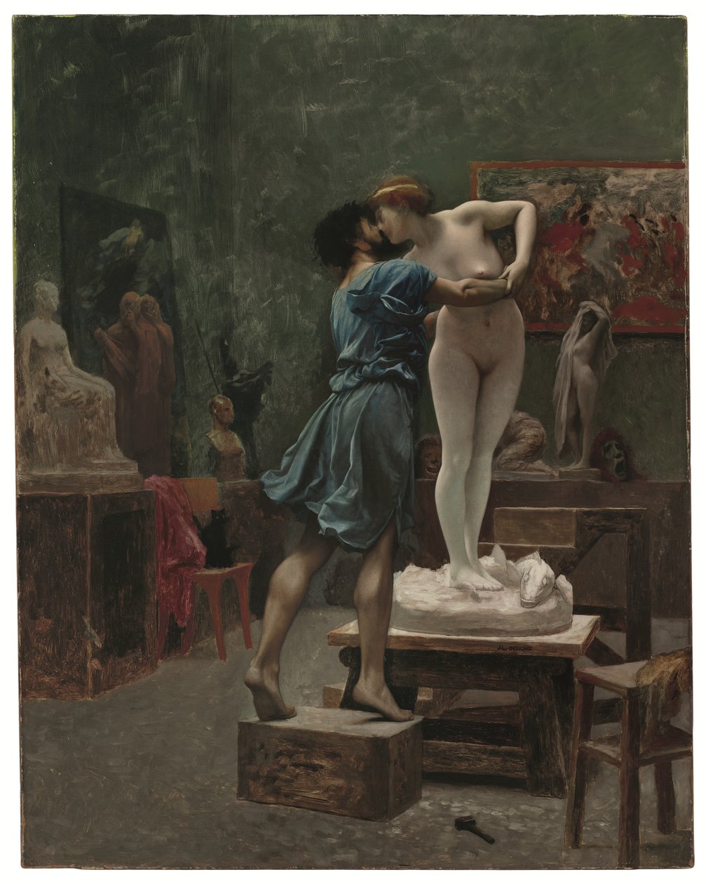 Pygmalion and Galatea by Jean Leon Gerome