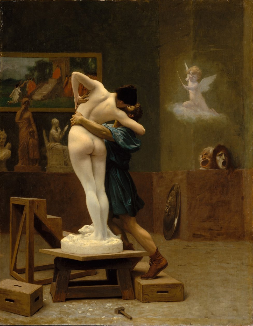 Pygmalion and Galatea by Jean Leon Gerome