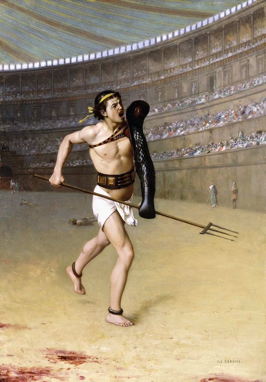 Retarius by Jean Leon Gerome