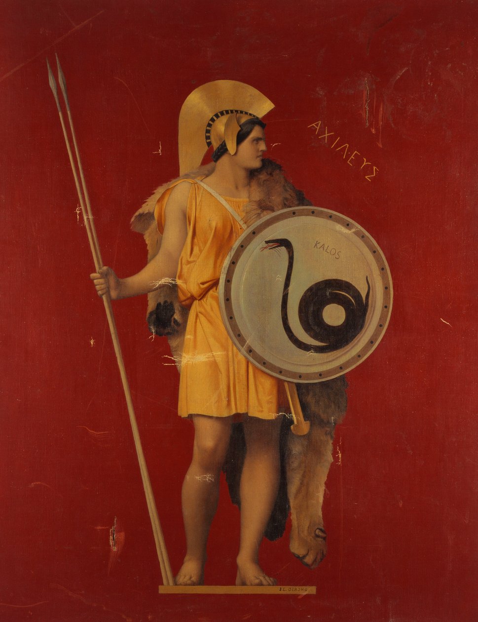 The Iliad by Jean Leon Gerome