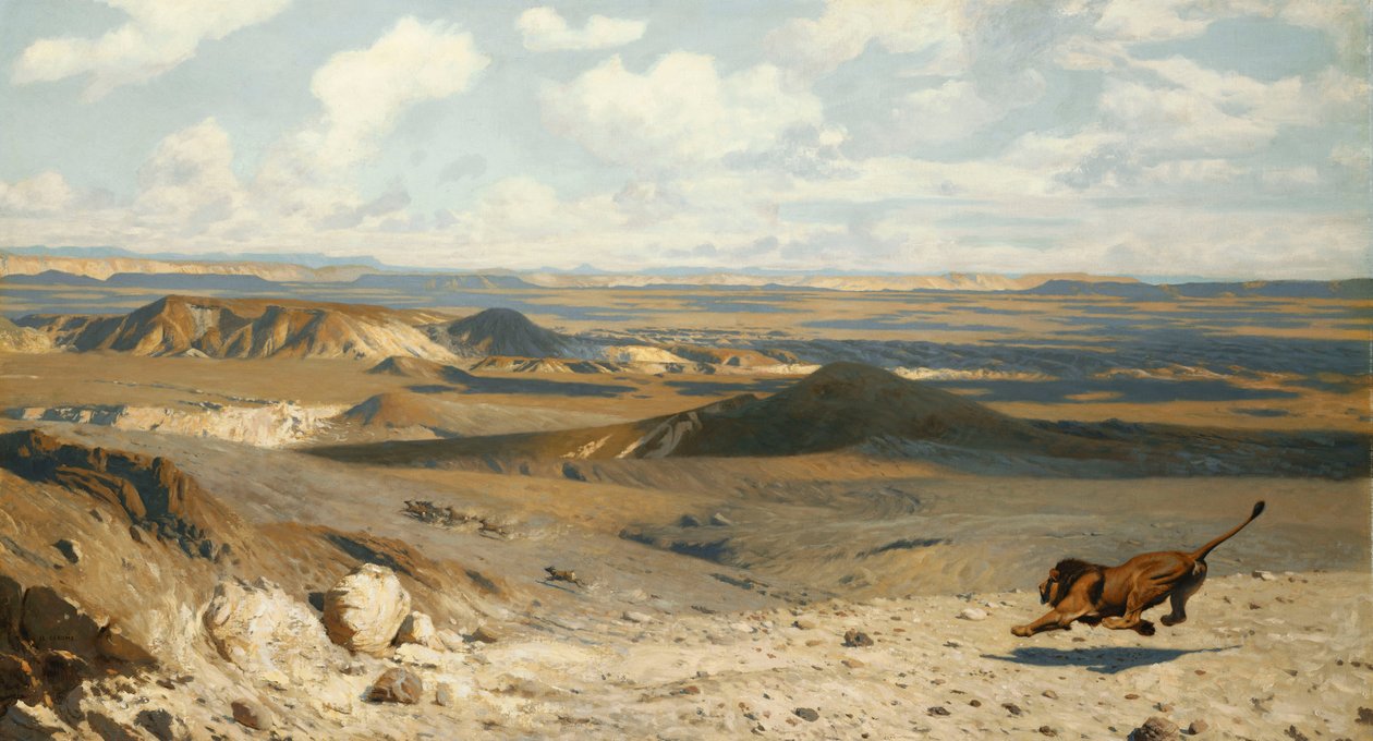 The Pursuit by Jean Leon Gerome