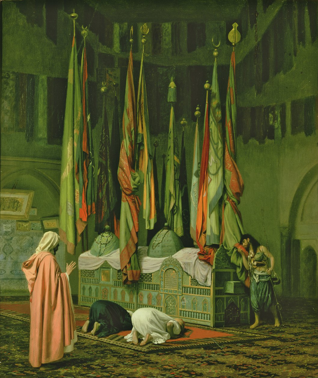 The Shrine of Imam Hussein by Jean Leon Gerome