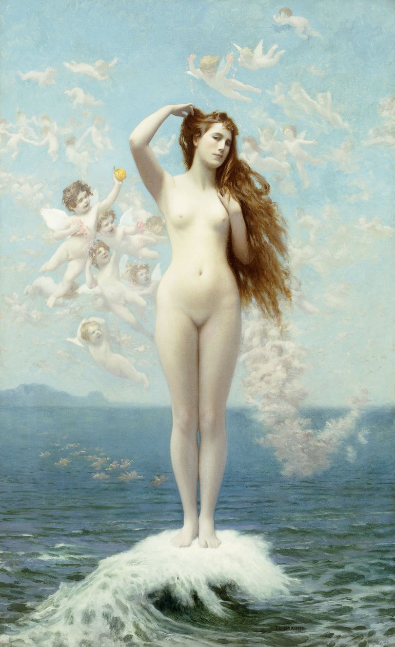 Venus Rising by Jean Leon Gerome