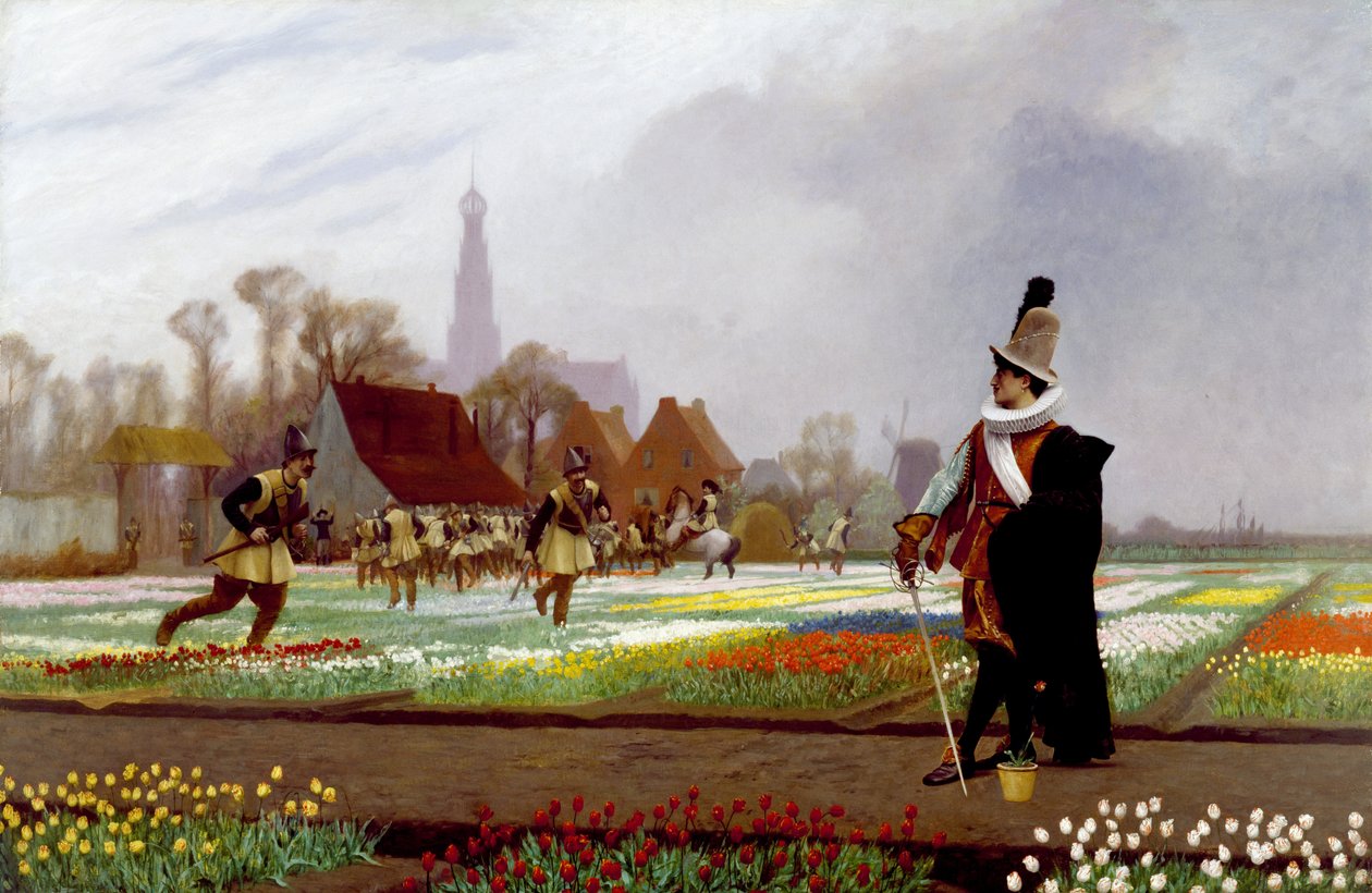 The Madness of Tulips by Jean Leon Gerome