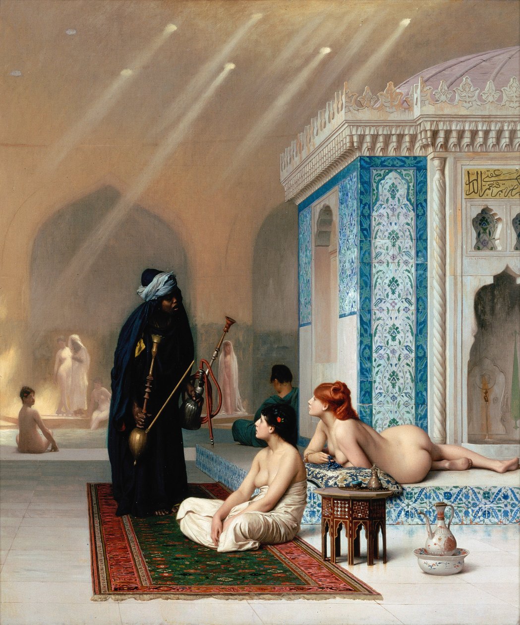 Pool in a Harem by Jean Leon Gerome